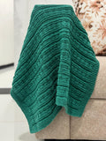 Classic Weave Baby Blanket Knitting Pattern – Easy Textured Knit – Beginner DK PDF