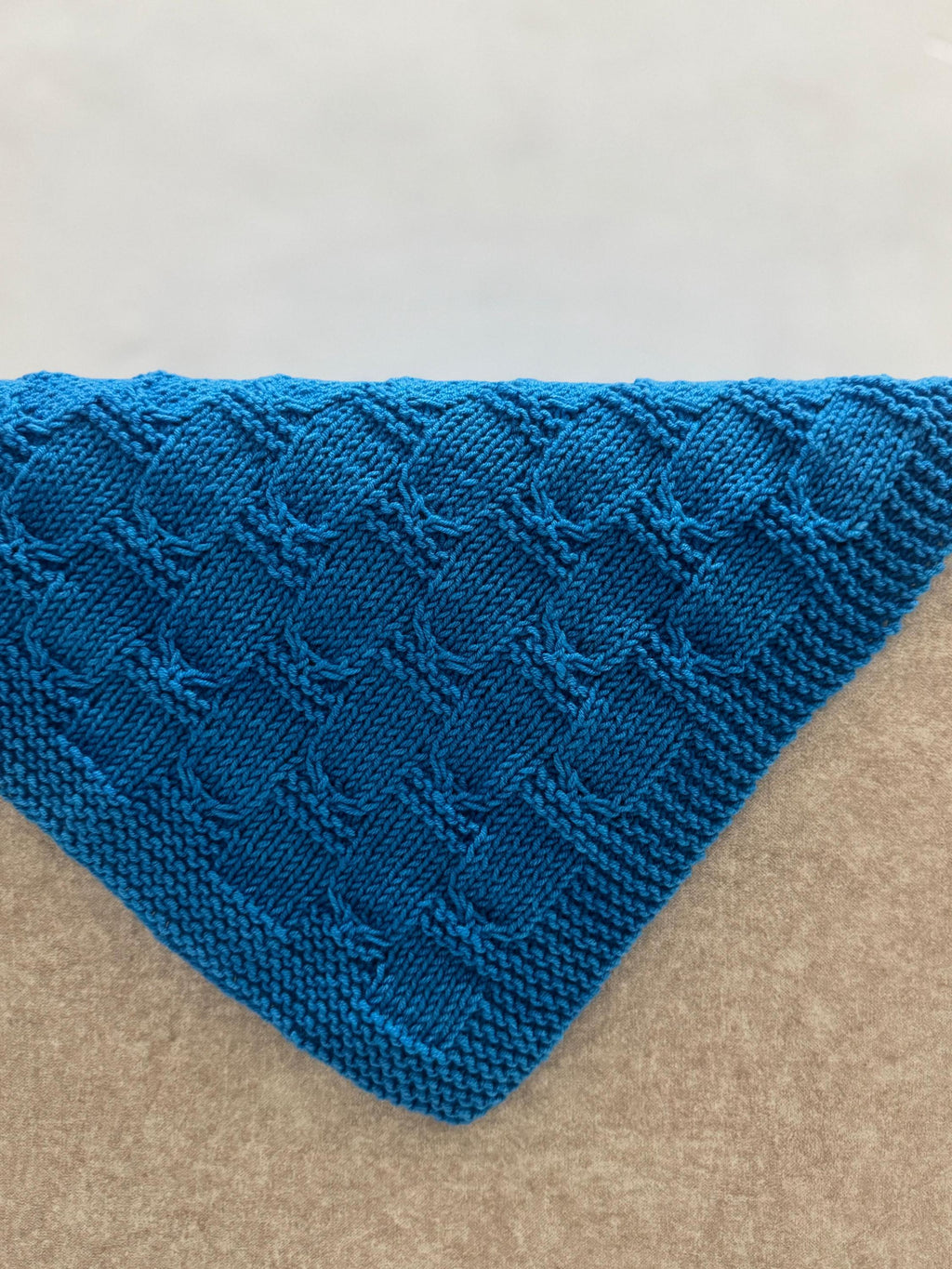 Heritage Basketweave Knit Blanket Pattern – Textured Throw – PDF Knitting Pattern