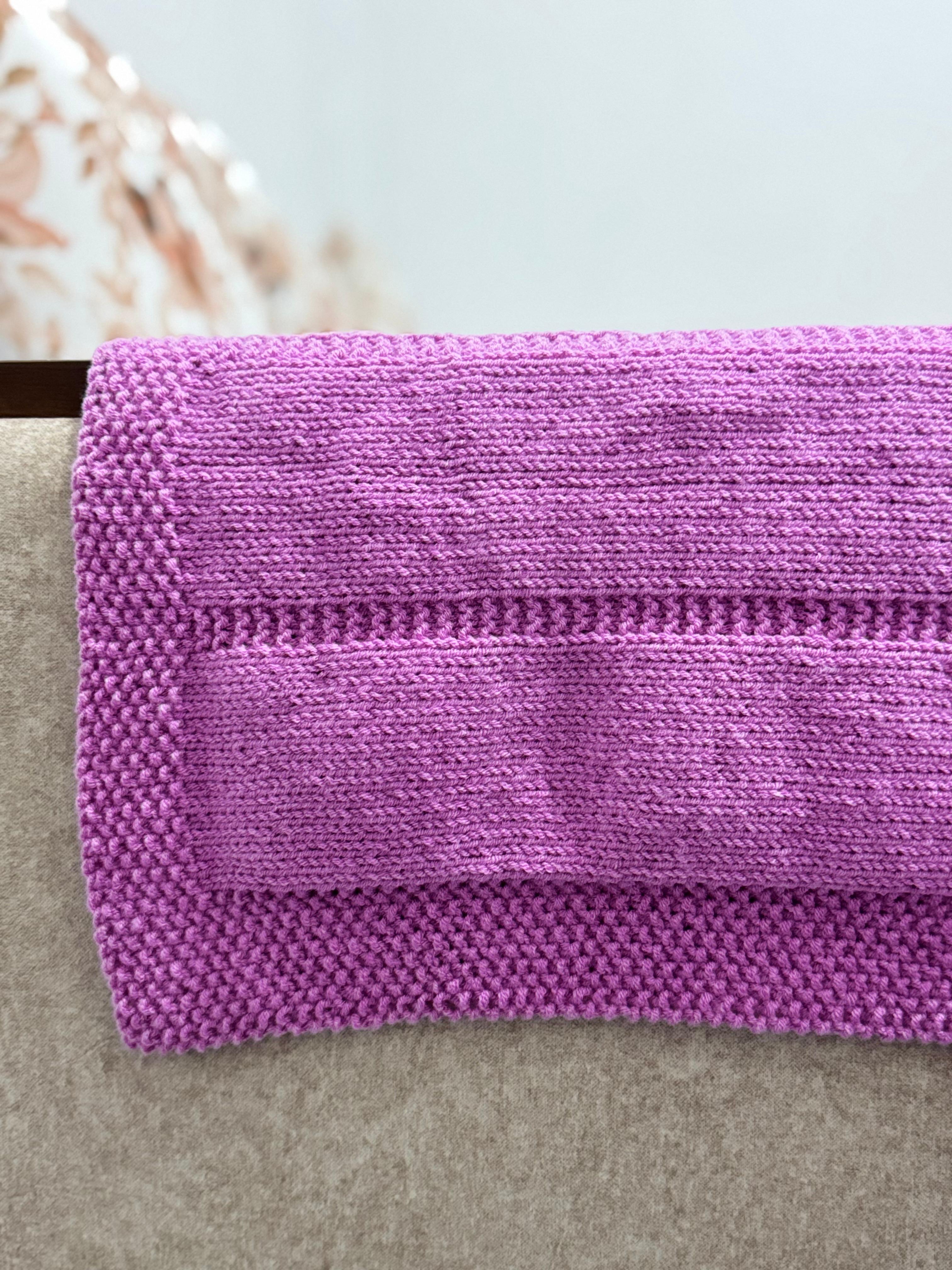 Blossom Trails Baby Blanket – Knitting Pattern - Instant PDF Download
