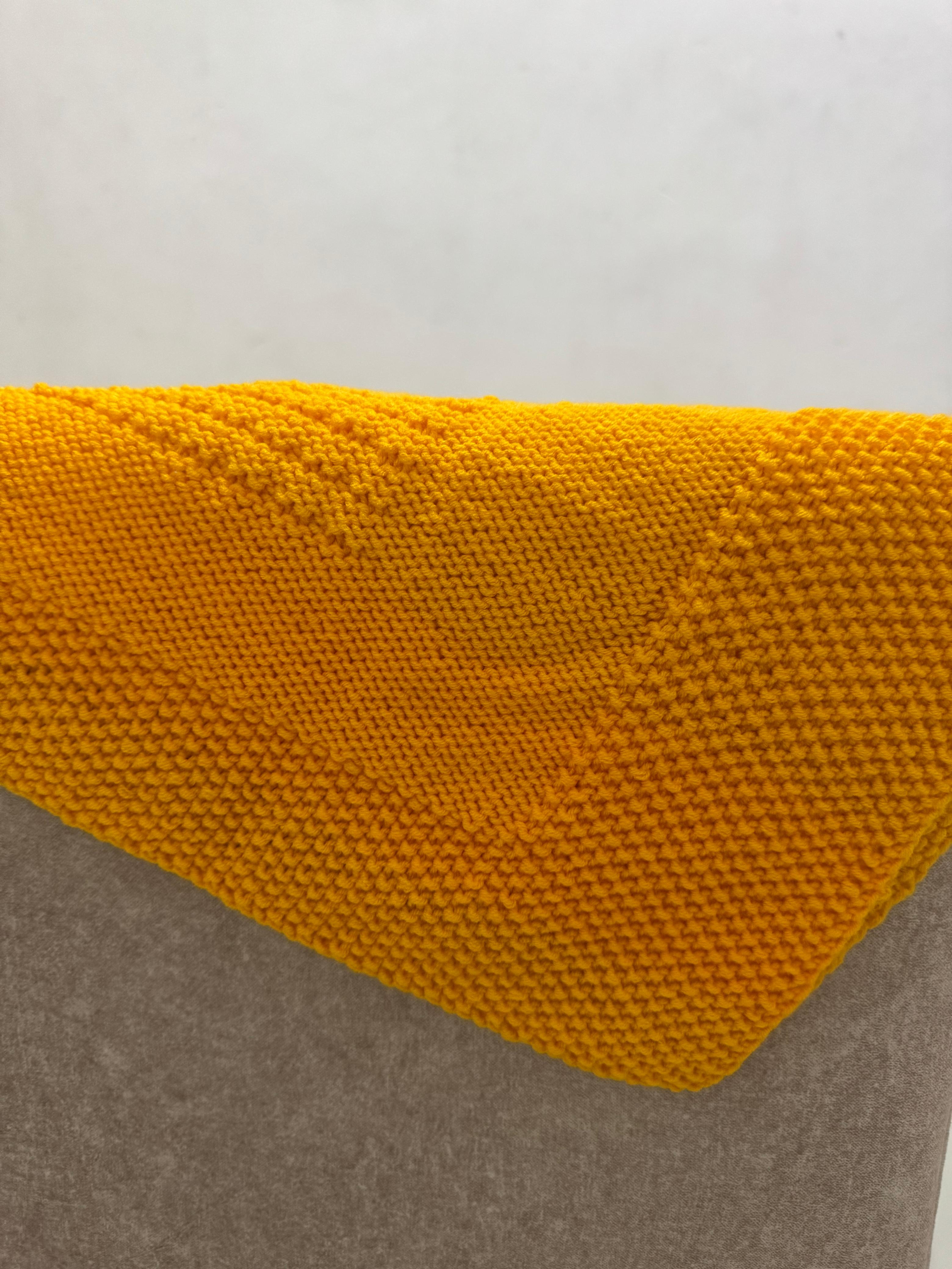 Bella Textured Baby Blanket Knitting Pattern | Instant PDF Download