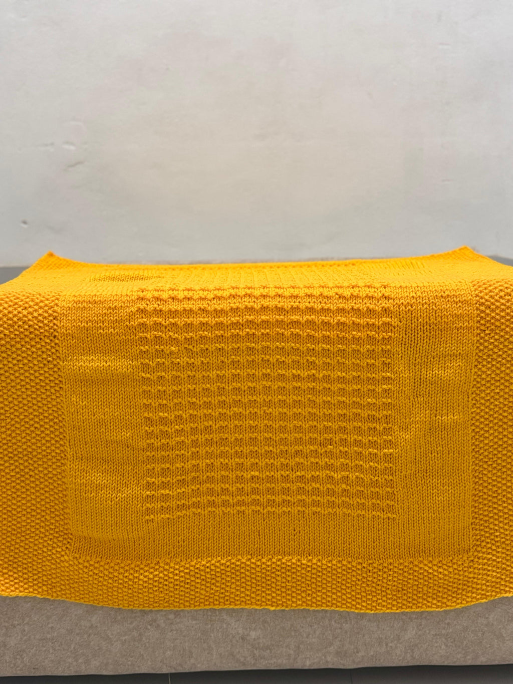 Bella Textured Baby Blanket Knitting Pattern | Instant PDF Download
