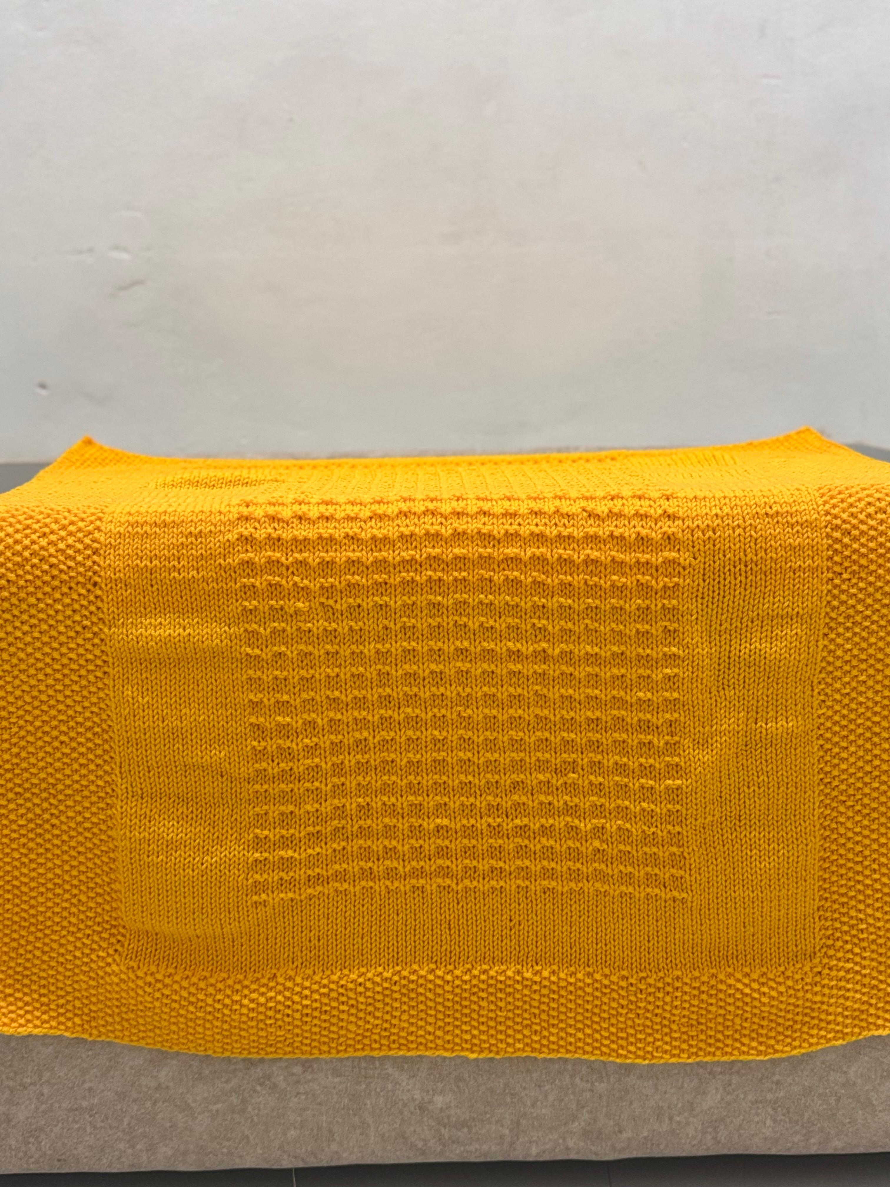 Bella Textured Baby Blanket Knitting Pattern | Instant PDF Download