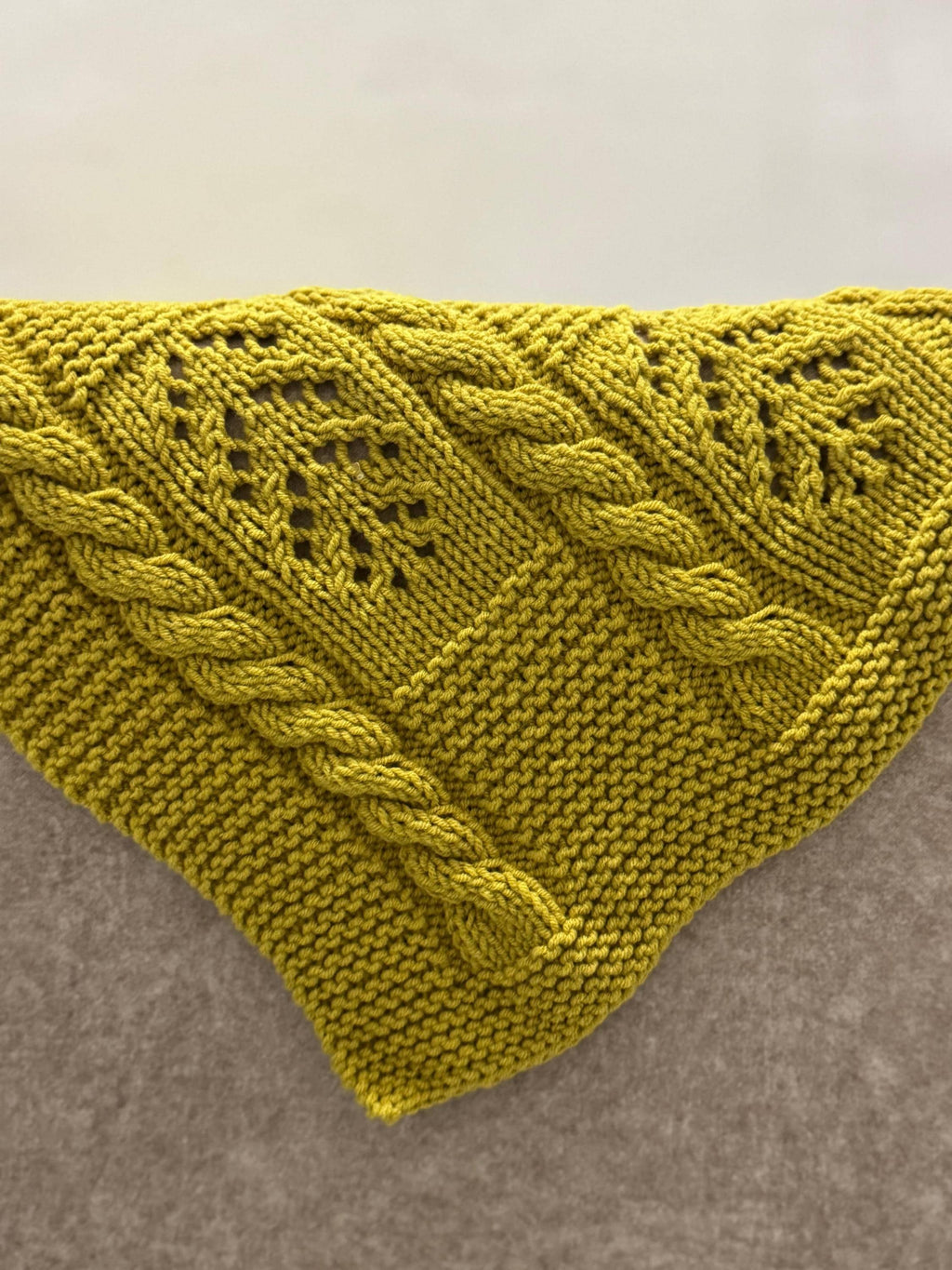 Golden Leaf Baby Blanket Knitting Pattern – Leaf Lace & Cable Knit DK PDF Pattern