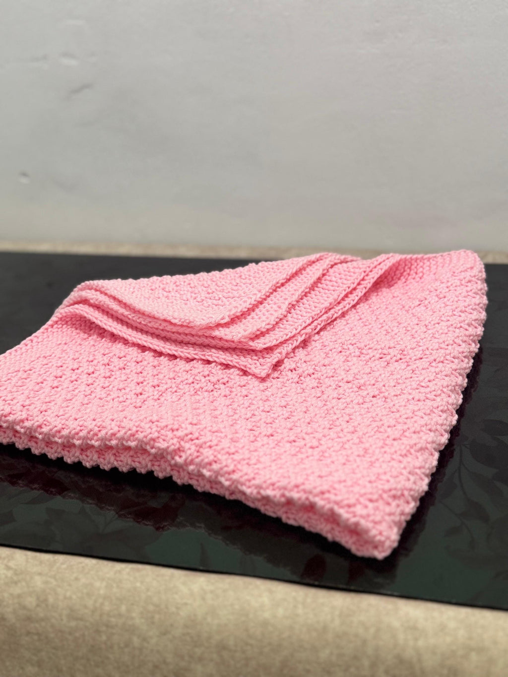 Dream Nest Knitting Pattern | Easy DK Seed Stitch | Cozy Baby Blanket PDF