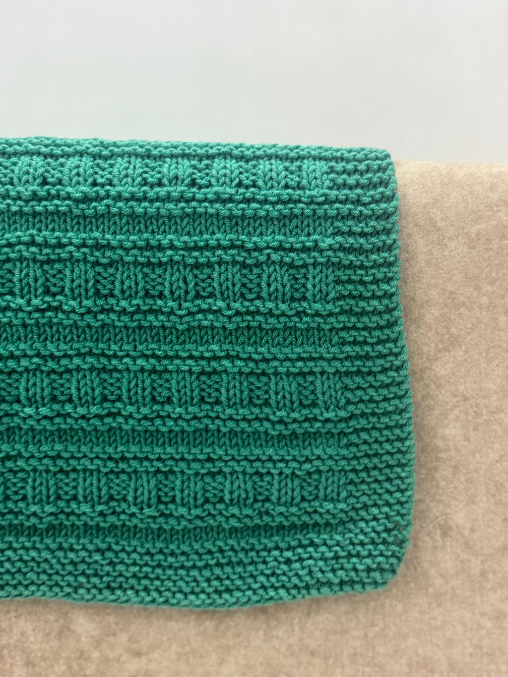 Classic Weave Baby Blanket Knitting Pattern – Easy Textured Knit – Beginner DK PDF
