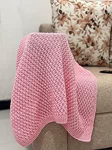Dream Nest Knitting Pattern | Easy DK Seed Stitch | Cozy Baby Blanket PDF