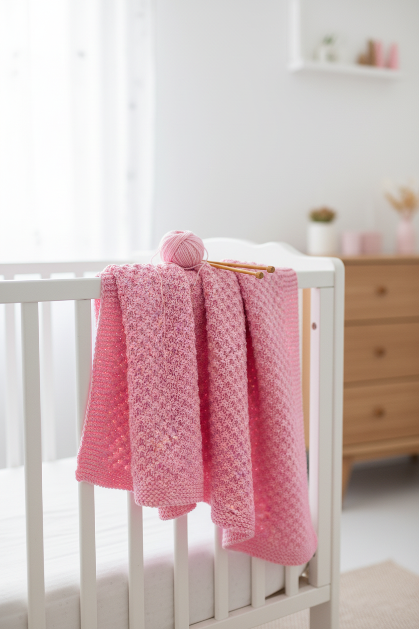 Dream Nest Baby Blanket — Pinterest Lifestyle Image